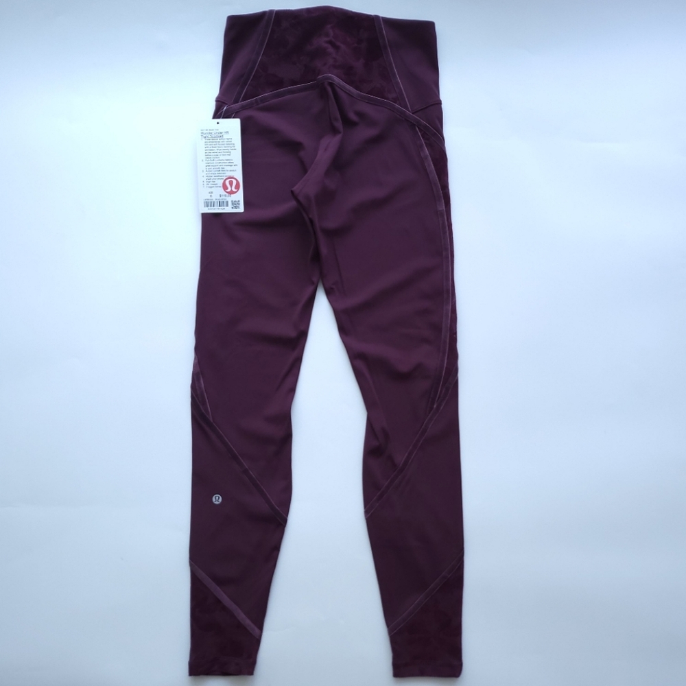🍋NWT Lululemon Wunder Under High-Rise Tight* Flocked 28" - Picture 7 of 13